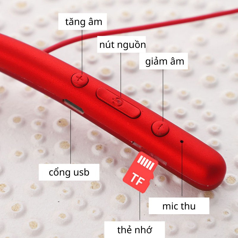 Tai Nghe Bluetooth Sony H700 / Tai Nghe Không Dây Sony Chống Nước IPX7 Pin Trâu Kimmese222