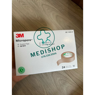 Băng keo giấy 3m micropore 1533-0