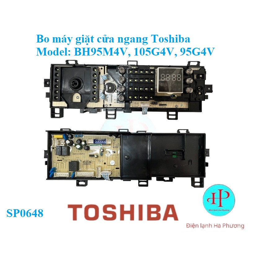 Bo máy giặt Toshiba cửa ngang - Board máy giặt Toshiba cửa ngang - Mới 100% - F580