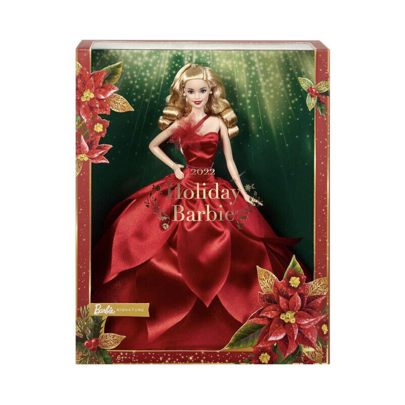 Búp bê Barbie Signature 2022 Collectible Holiday Doll