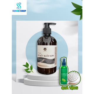 Dầu Gội Bồ Kết Bưởi Non Giảm rụng tóc - sạch gàu chiết xuất từ thiên nhiên 500mL