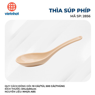 Thìa súp phíp hàng việt nhật giá rẻ bền đẹp mã