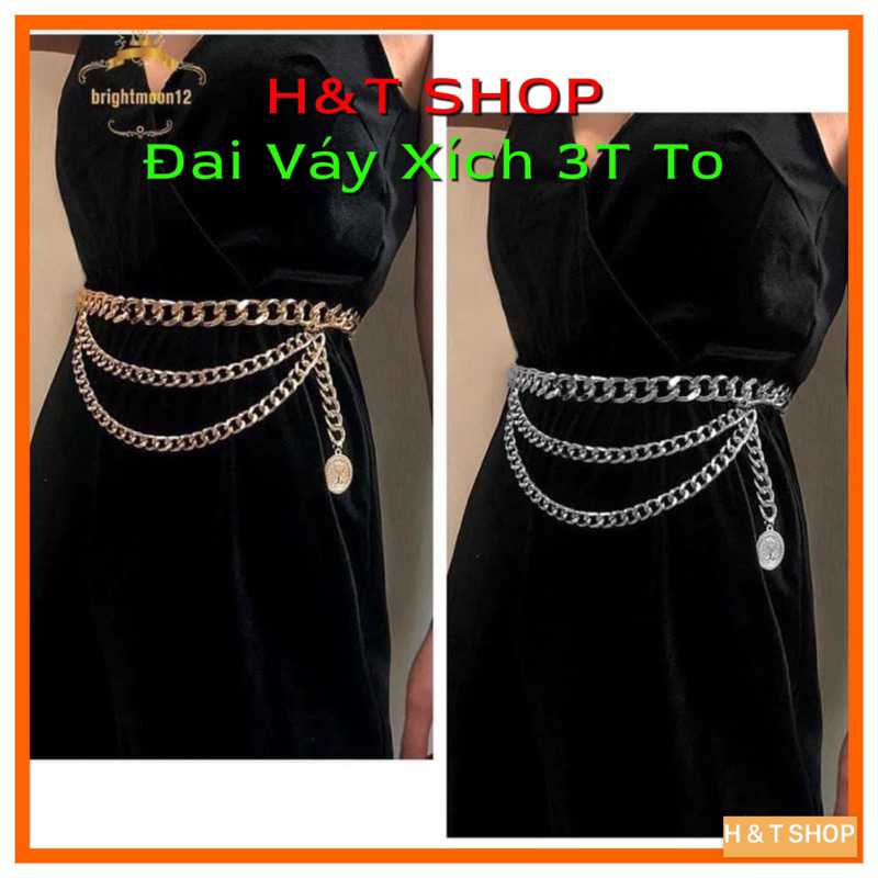 Nịt váy xích cá tính