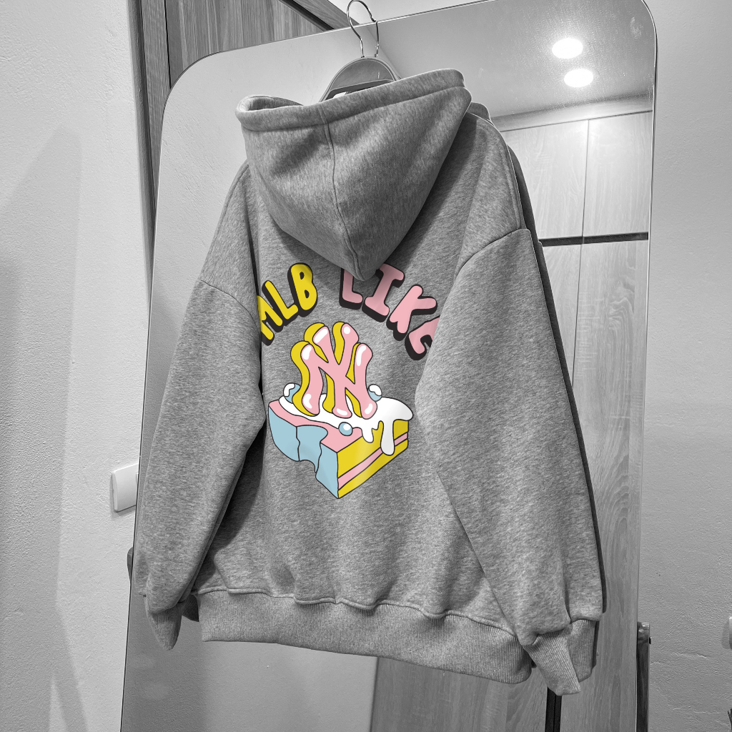 Áo Khoác Hoodie Zip Meanstore Khoác Nỉ Nam Nữ Đôi Form Rộng Vải Nỉ Lót Lông, Bông Dày Mũ, Dây Kéo Đen, Xám Tiêu - KN2FYB