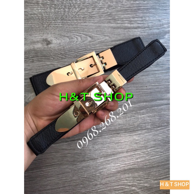 Thắt lưng nữ - đai váy cài trước đơn giản
