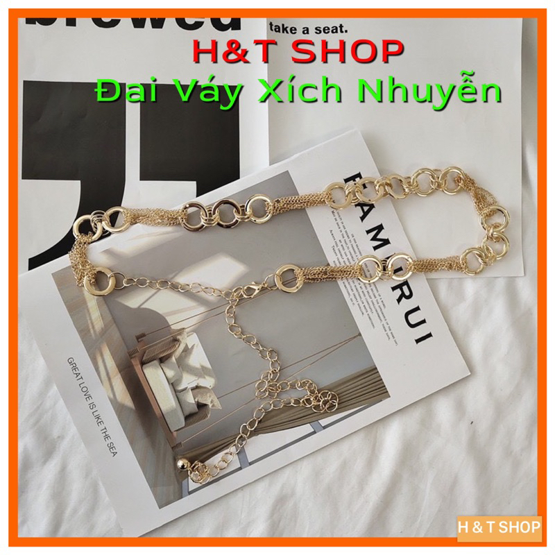 Belt xích thời trang cá tính