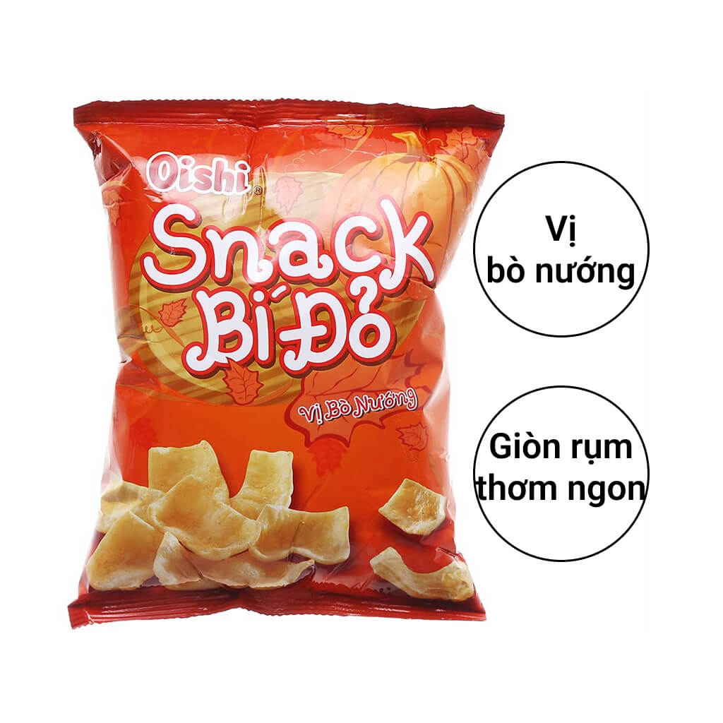 ( HỎA TỐC TPHCM  ) Bánh nack OISHI đủ vị BÁNH KẸO NHÀ DỨA  bimbim date xa .