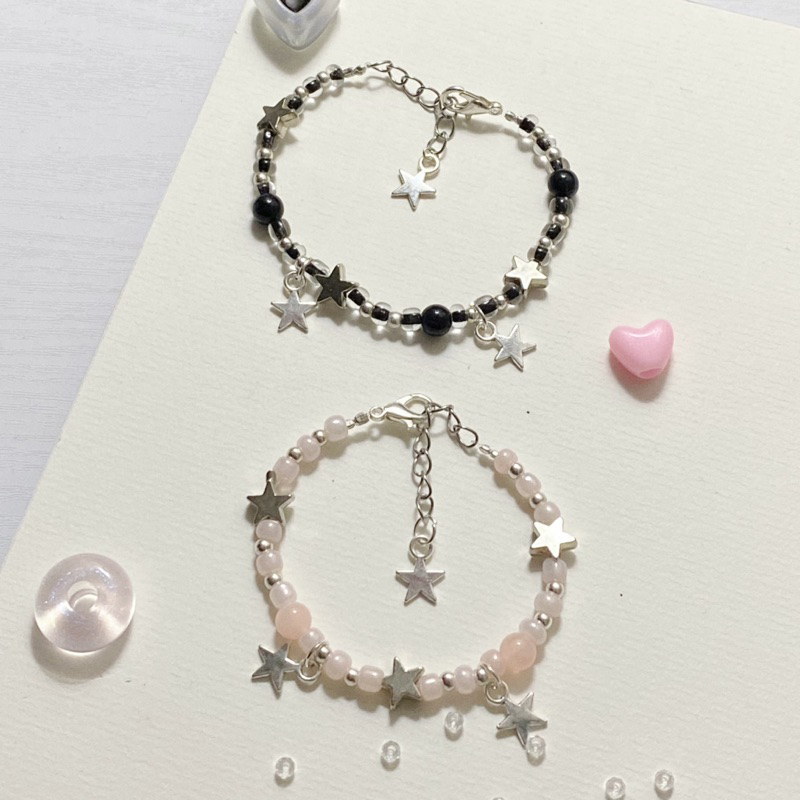 Vòng tay đôi "shine" Gee handmade