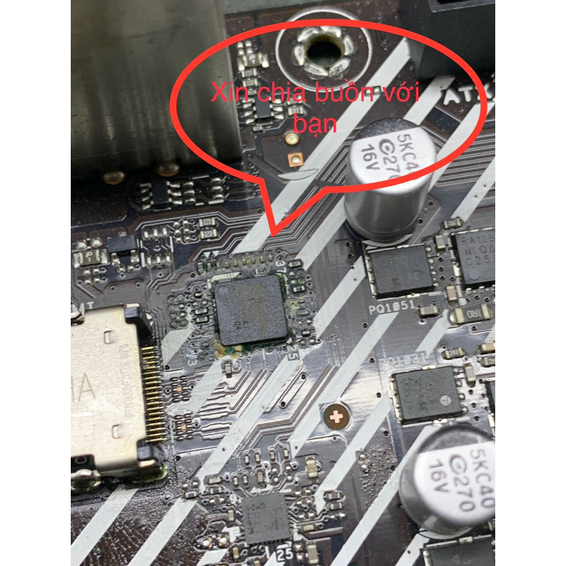 Chặn main TUF GAMING X570-PLUS