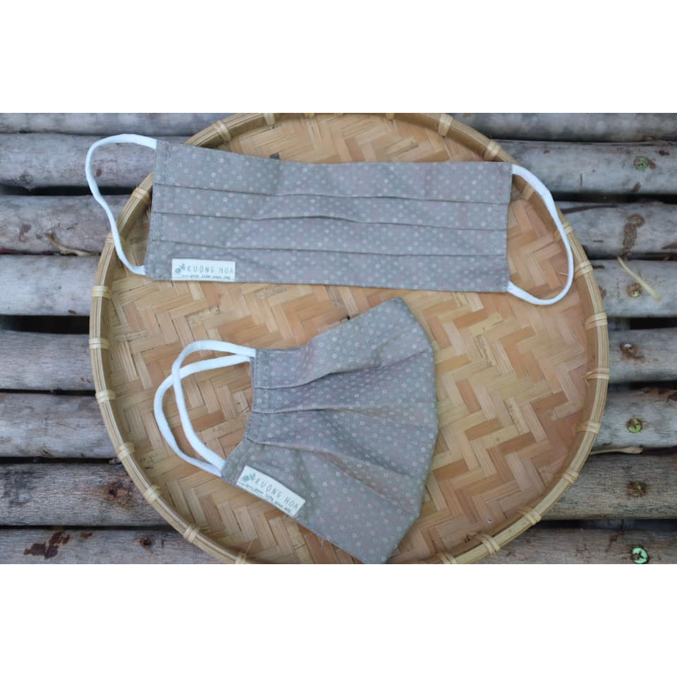 KHẨU TRANG VẢI ALPHA  2 LỚP