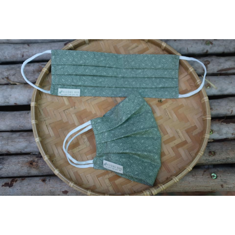 KHẨU TRANG VẢI ALPHA  2 LỚP