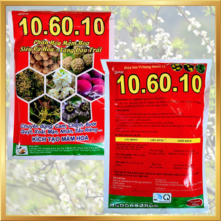 Phân bón vi lượng 10-60-10 siêu tạo mầm hoa, chuyên gia phân hóa mầm hoa, tăng ra hoa đậu trái