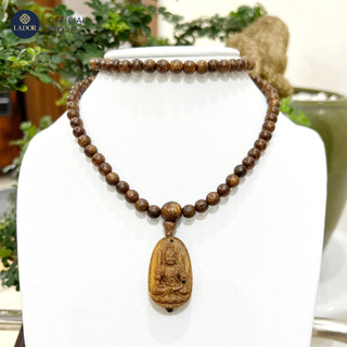 Mặt phật bản mệnh đeo cổ trầm hương tốc phong thủy tuổi tý sửu dần mão thìn tỵ ngọ mùi thân dậu tuất hợi Lador Jewelry