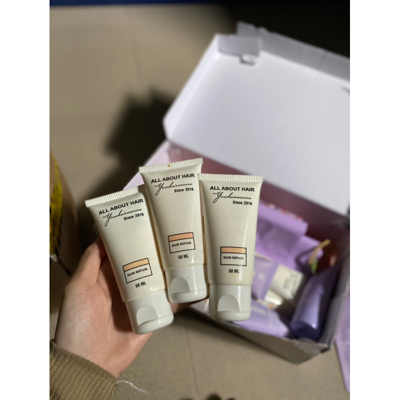 GIF  kem xả HAIR REPAIR ALLABOUTHAIR