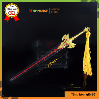Mô hình game Genshin Impact - K.iếm Đen (The Black Sword) 21cm