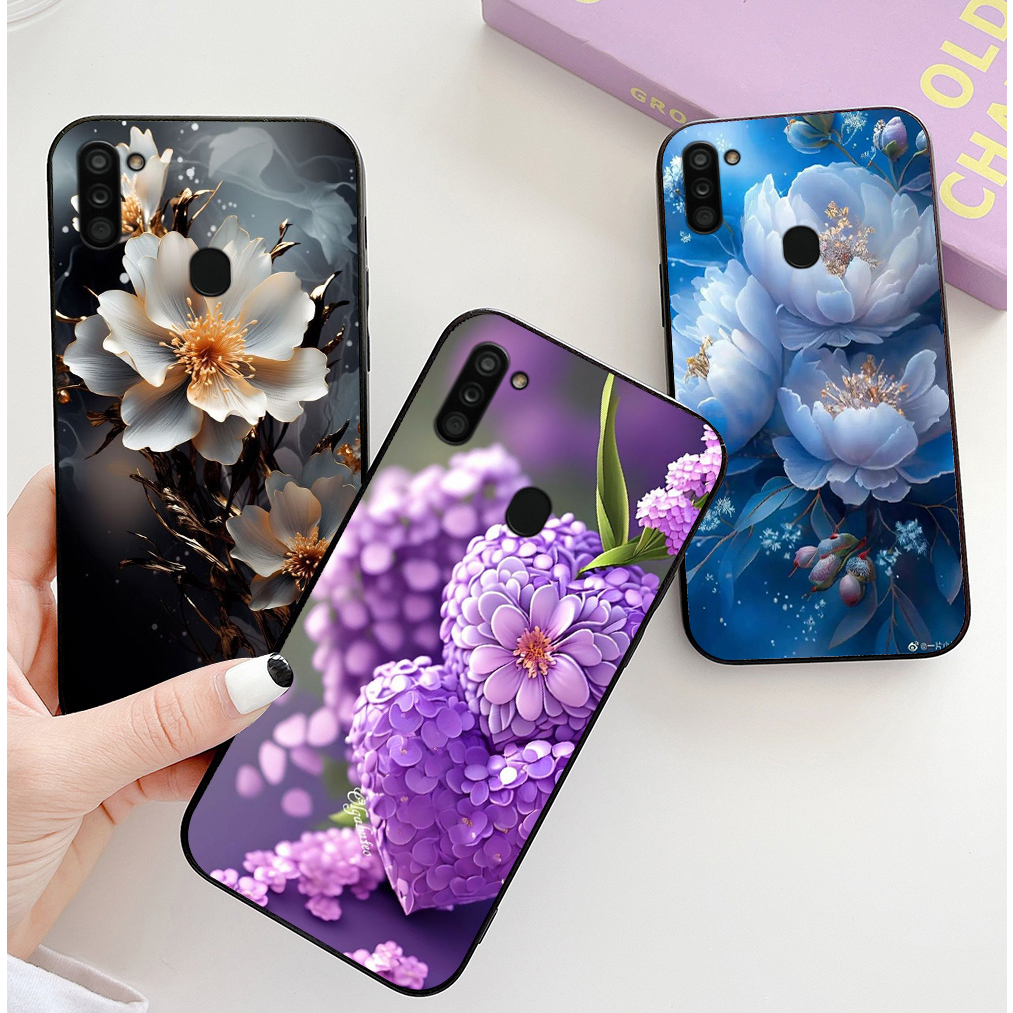 Ốp lưng Samsung a11 / ss m11 in hình hoa lá cành op nữ