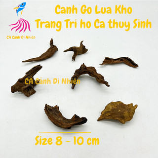 Cành gỗ lũa khô trang trí bể cá hồ thủy sinh làm tiểu cảnh