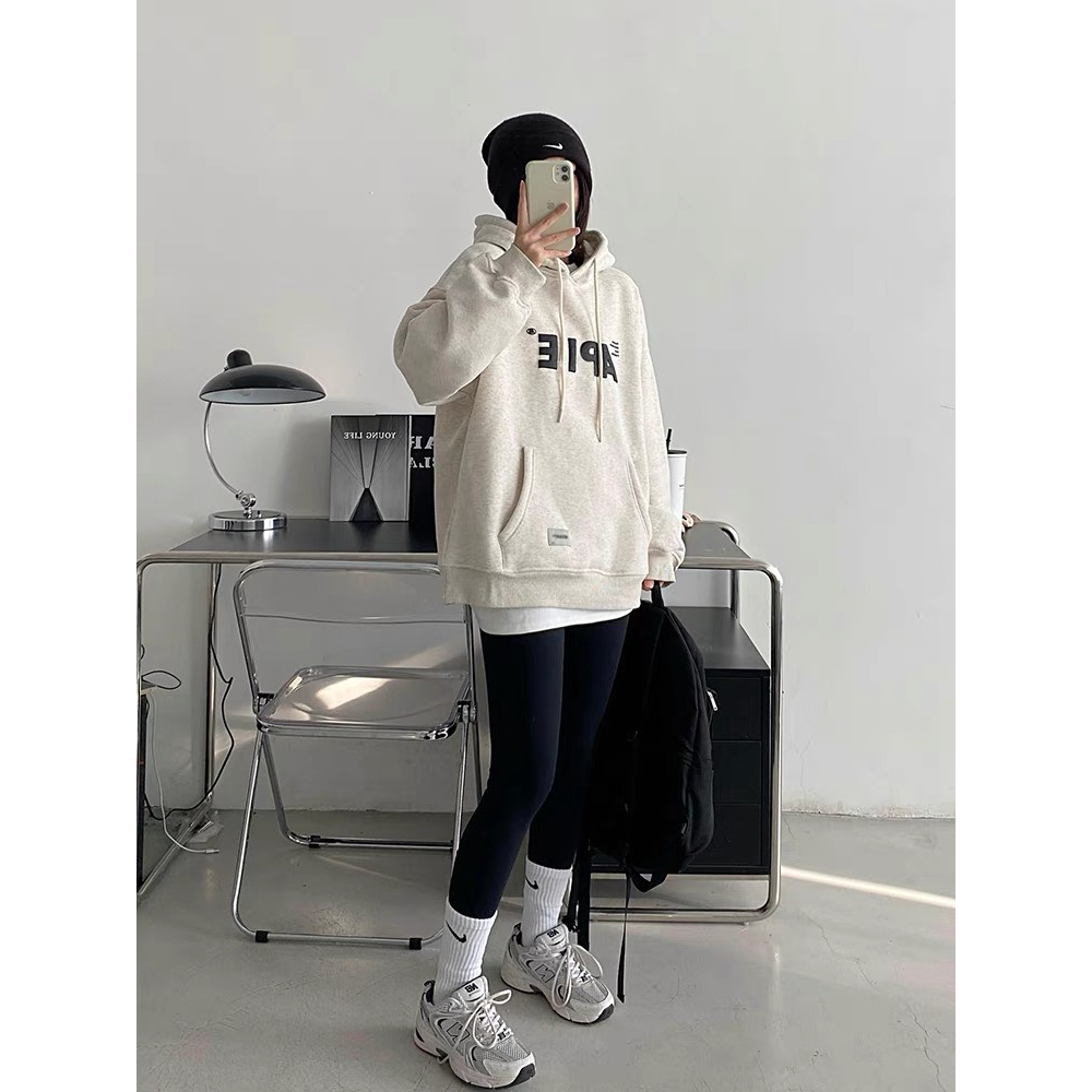 Hoodie nỉ bông dày dặn mũ rộng 2 lớp siêu ấm Deliz nỉ chui đầu dài tay dày dặn mặc đôi Devil