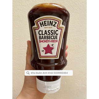 Sốt ướp nướng bbq heinz 480g - bbq classic