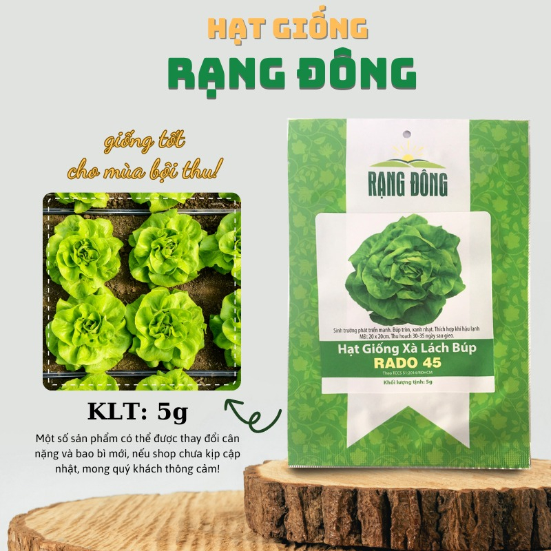 Hạt giống Xà Lách Búp 5gr