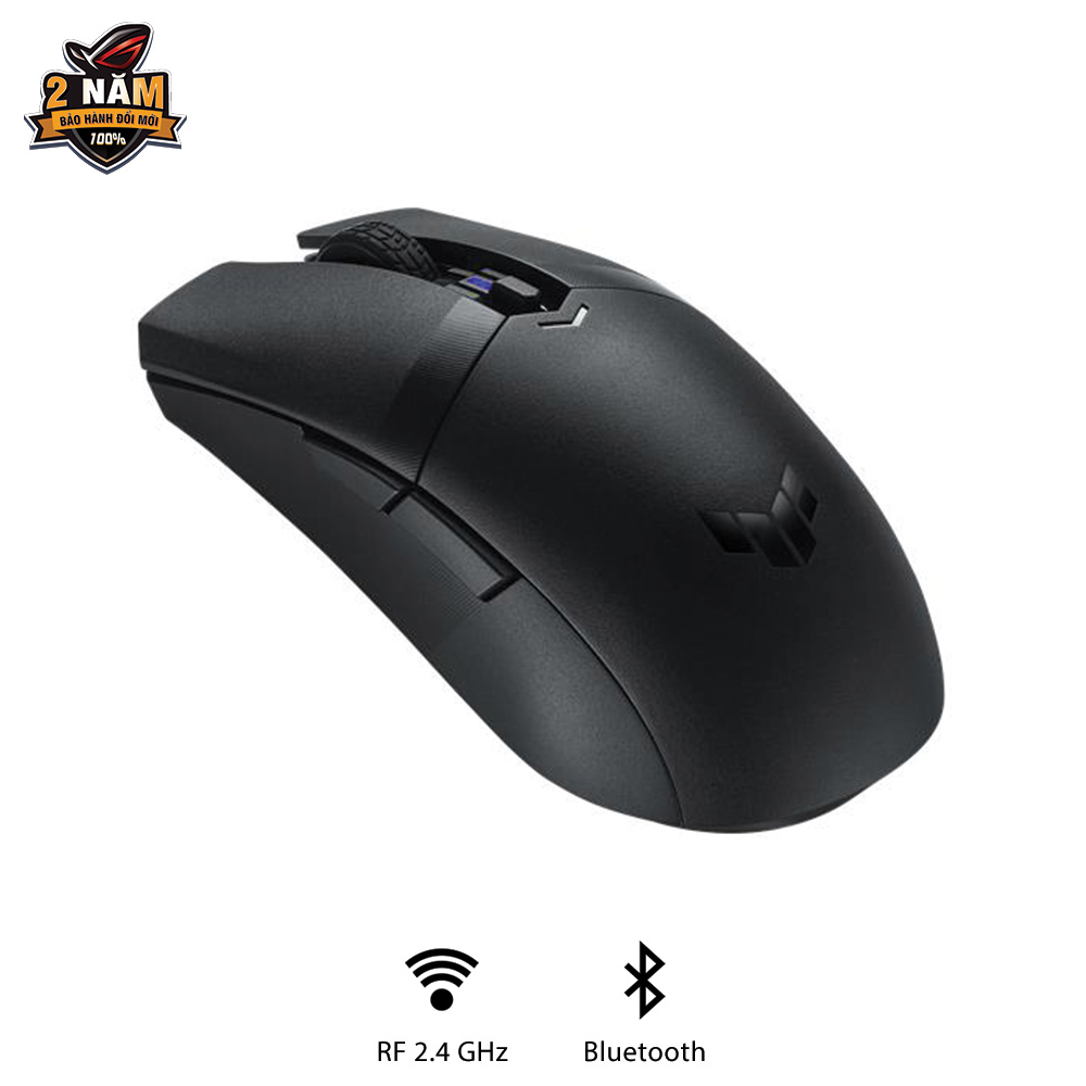 Chuột game không dây ASUS TUF GAMING M4 Wireless , siêu nhẹ, 12.000 dpi, nắp vỏ bằng PBT