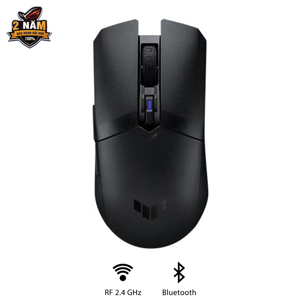 Chuột game không dây ASUS TUF GAMING M4 Wireless , siêu nhẹ, 12.000 dpi, nắp vỏ bằng PBT