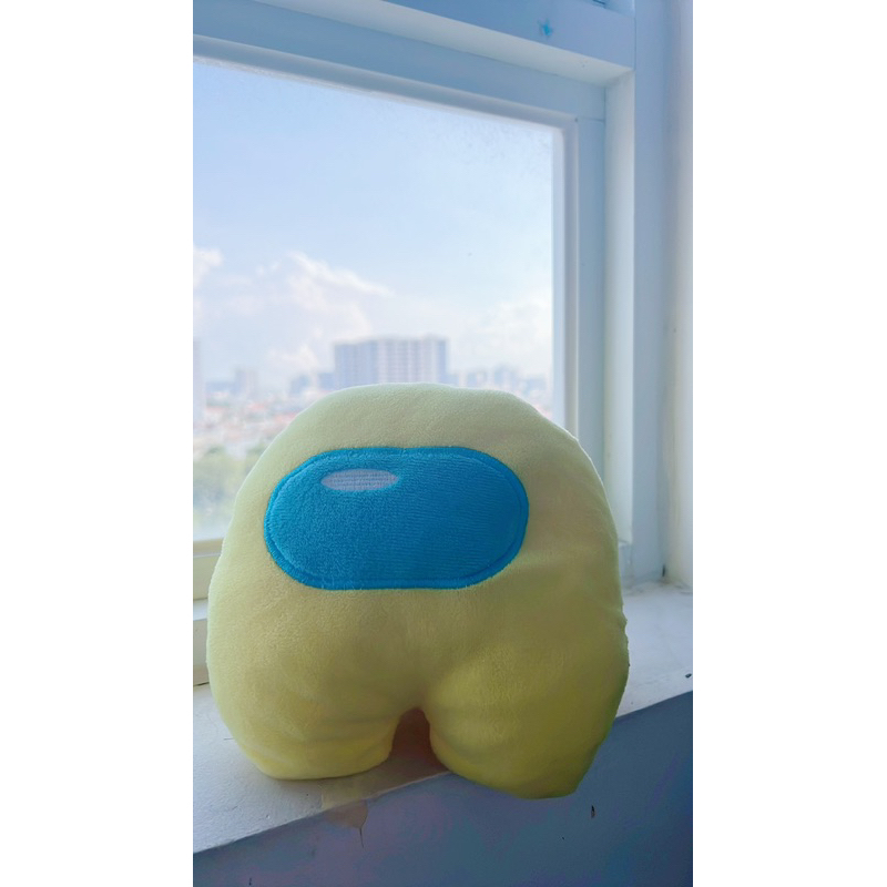 Gấu bông Among us cute - màu vàng