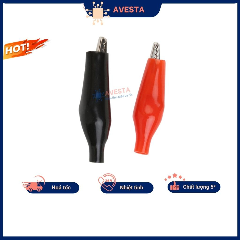 Đôi kẹp cá sấu nhỏ 26mm chất lượng tốt  Avesta