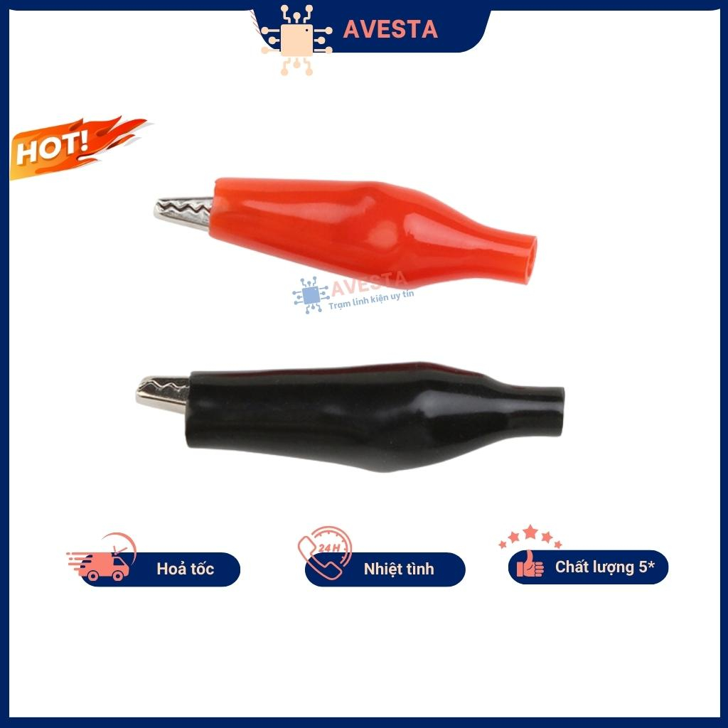 Đôi kẹp cá sấu nhỏ 26mm chất lượng tốt  Avesta