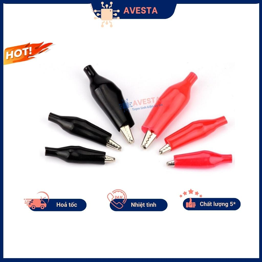 Đôi kẹp cá sấu nhỏ 26mm chất lượng tốt  Avesta