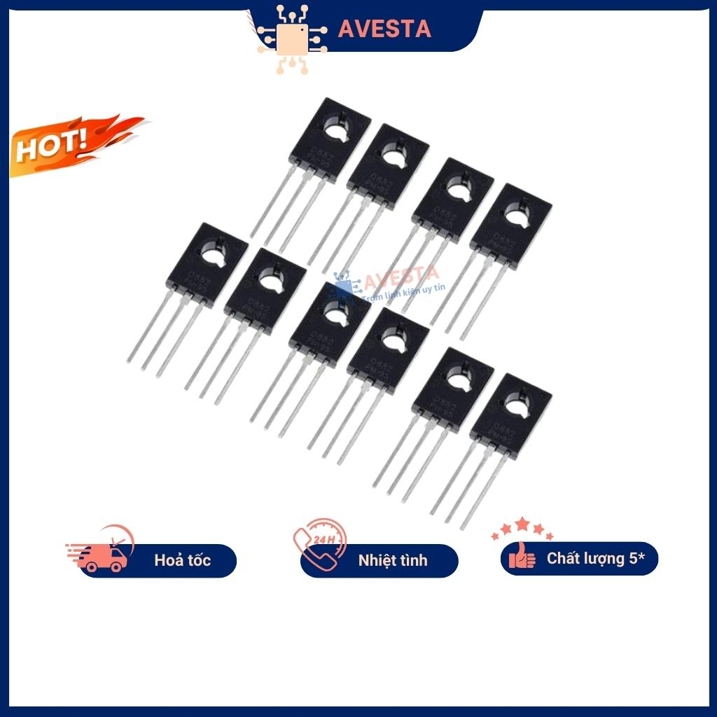 D882 2SD882 NPN Transistor 3A 40V TO-126 chính hãng Avesta