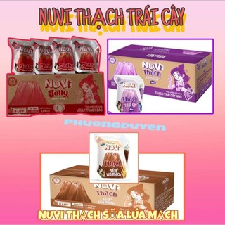 Nuvi thạch sữa lúa mạch