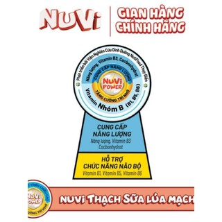 Nuvi thạch sữa lúa mạch