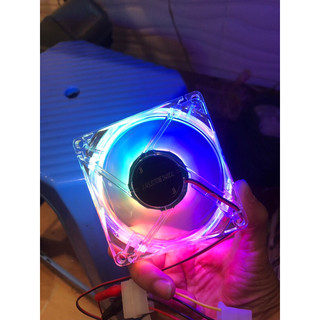 fan case 80mm trong suốt có đèn led