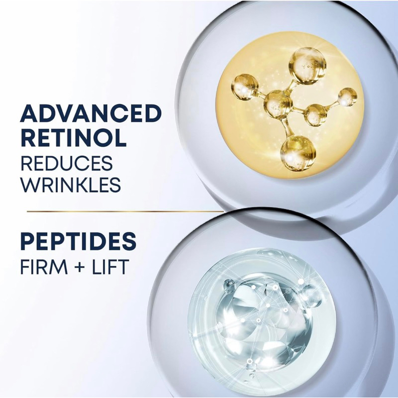 USA_Bộ đôi kem dưỡng mắt săn chắc và giảm nếp nhăn RoC Derm Correxion Dual EYE Cream Advanced Retinol & Peptides