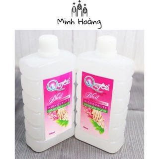 nước lau sơn gel Axeton Quyên 500ml