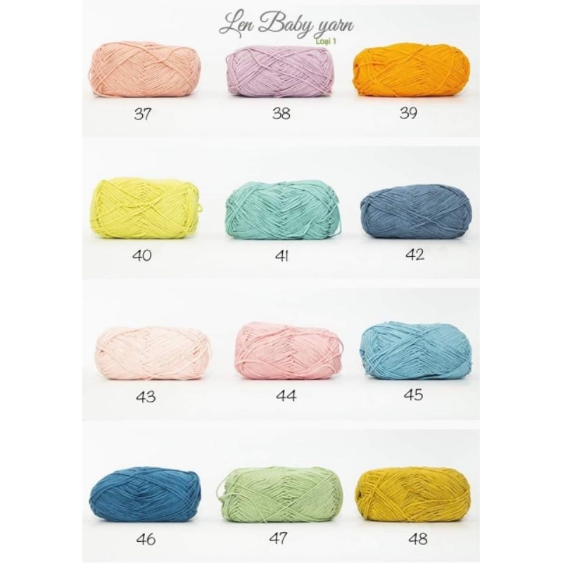 LEN BABY YARN CÒN GỌI BABY JEANS 40G