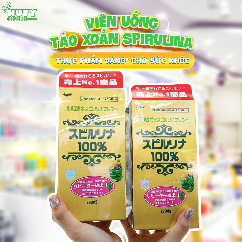 Viên Uống Tảo Xoắn Spirulina