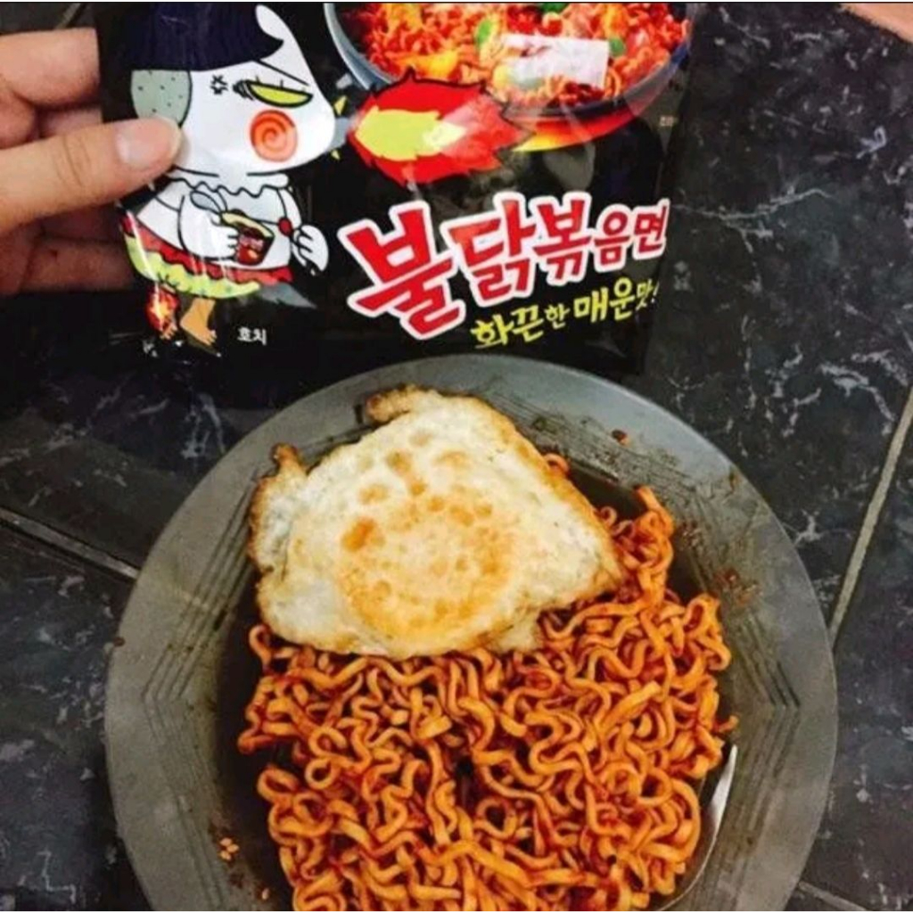 Date T7/2024 - Mì Gà Cay Samyang Hàn Quốc các vị gói 140g