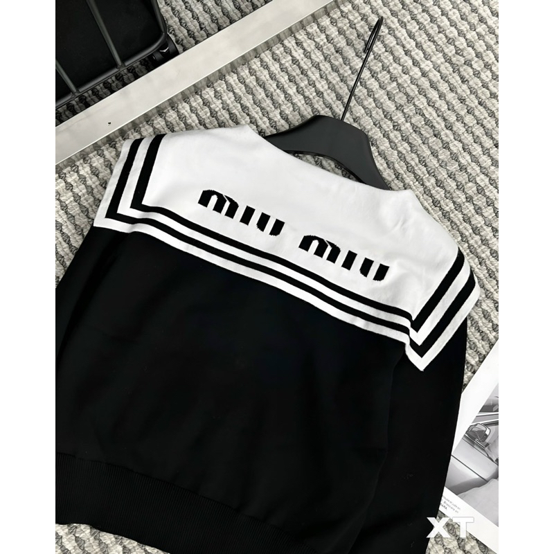 Áo len miumiu thuỷ thủ siêu cấp
