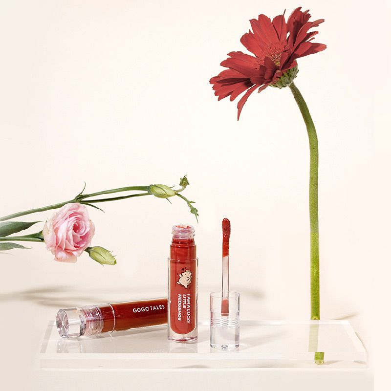 Son Bóng GOGOTALES Con Nhím Lâu Trôi Lên Màu Chuẩn HOT