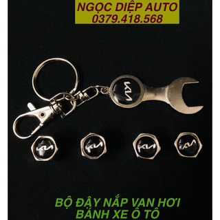 Bộ nắp đậy van hơi ô tô KIA - Dụng cụ siết mở van hơi, nắp đậy van hơi