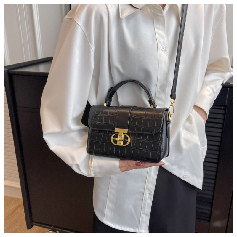 Túi xách nữ cầm tay đẹp giá rẻ kèm dây đeo chéo