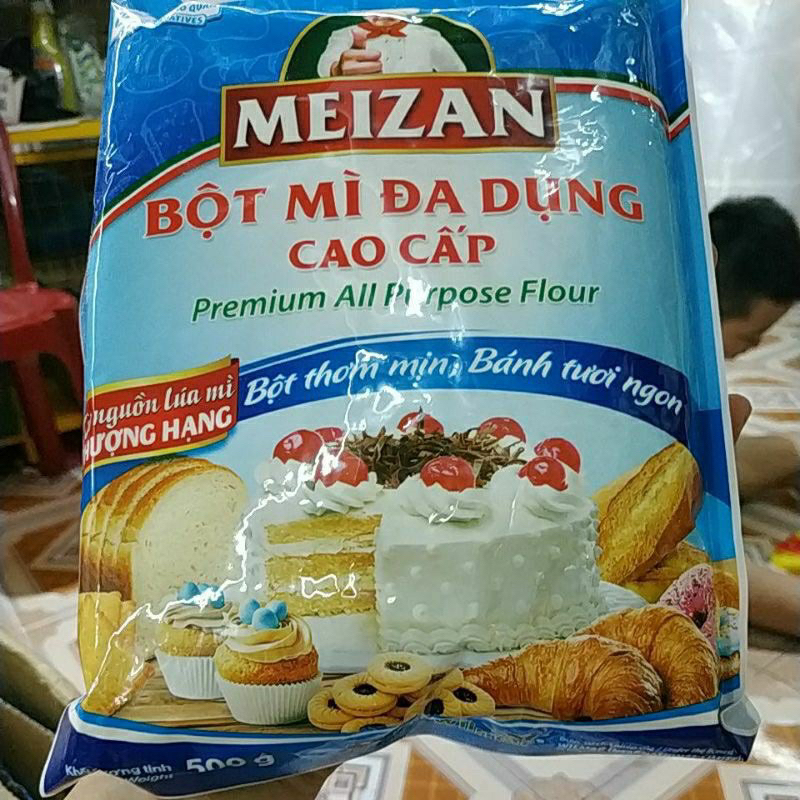 Com bo Bột mì Mezan 500g
