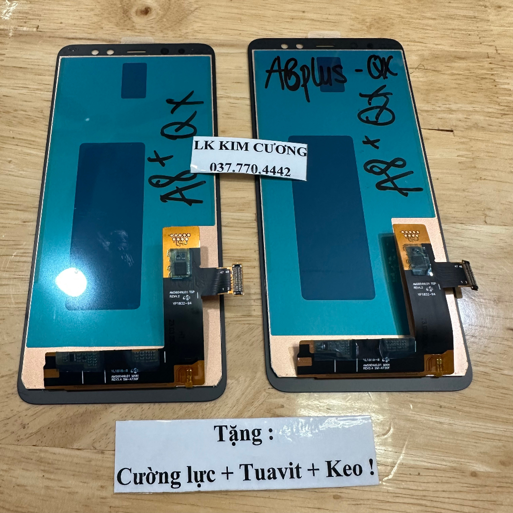 Màn hình tương thích ss A730 / A8 plus mã QX