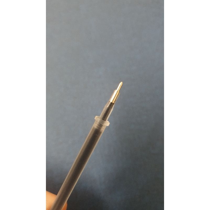 Combo 10 ngòi bút chữ A đầu đạn 0.38mm, ruột bút thay thế mực đen.