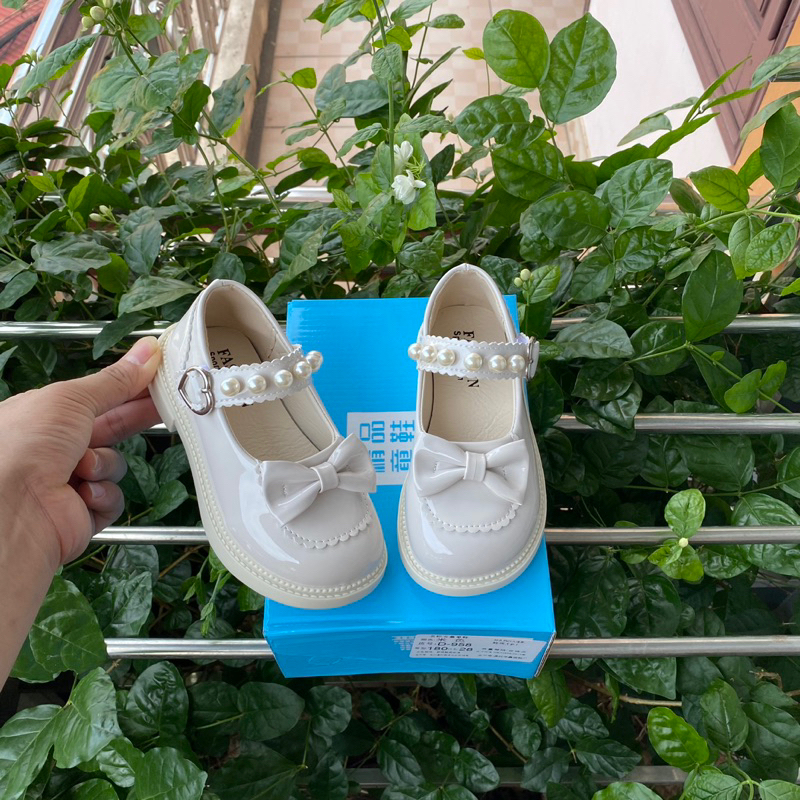 Giày búp bê đế êm da mềm HOT 2023 mã D-958 Quảng Châu cao cấp cho bé từ 3 đến 15 tuổi