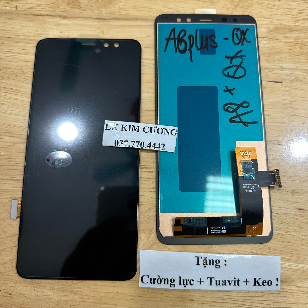 Màn hình tương thích ss A730 / A8 plus mã QX