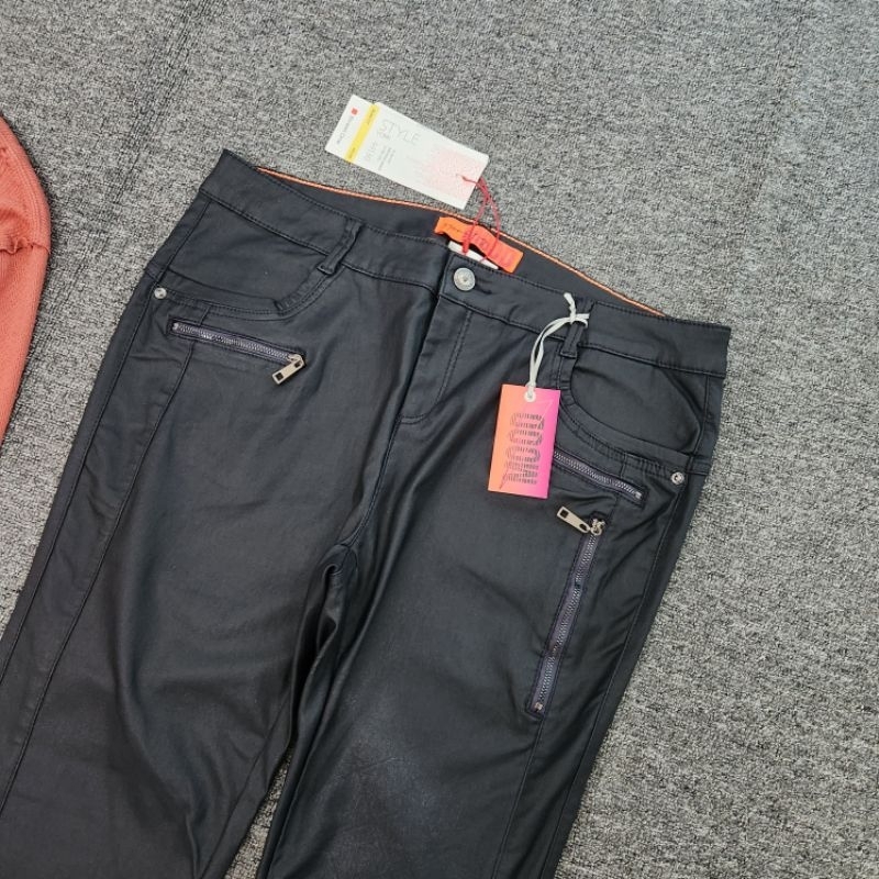 Quần Jeans Da Bóng Street One Bigsize Vnxk