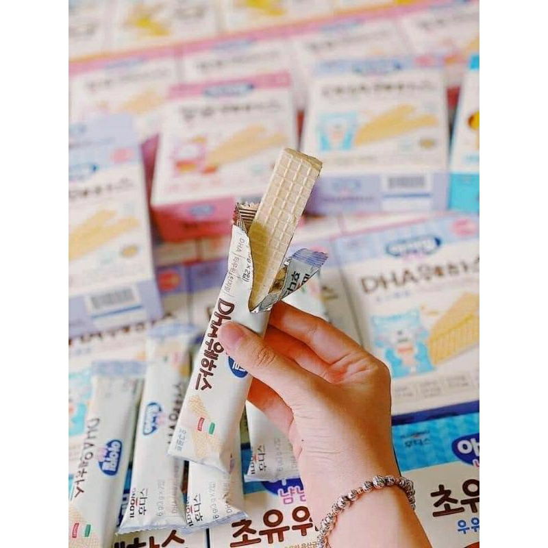 Bánh Xốp Morinaga Nhật Bản Hộp 14 Thanh Cho Bé Ăn Dặm